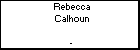 Rebecca Calhoun