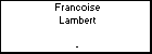 Francoise Lambert