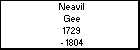 Neavil Gee