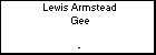 Lewis Armstead Gee